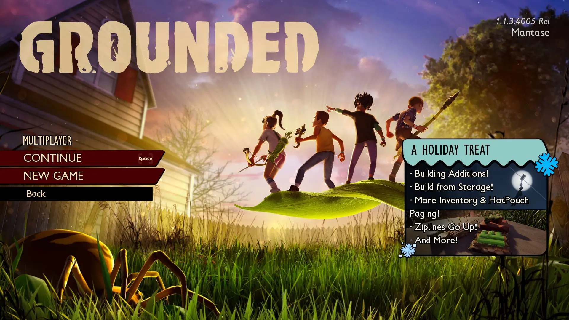 Grounded multiplayer