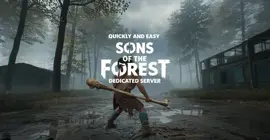 how to set up sons of the forest dedicated server with a batch file